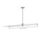 Nuvo Bowman, 36 Inch LED Island Pendant, Brushed Nickel, Acrylic Lens 62/2272 - alternate 6